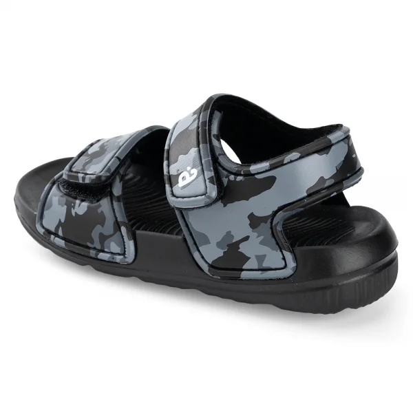 Sandal bé trai Animo A2311_JK001 (19-23,Xám-đen)