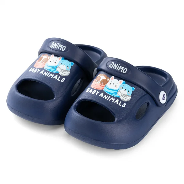 Dép sục bé trai Animo A2312_JK003 (19-23,Xanh đậm)