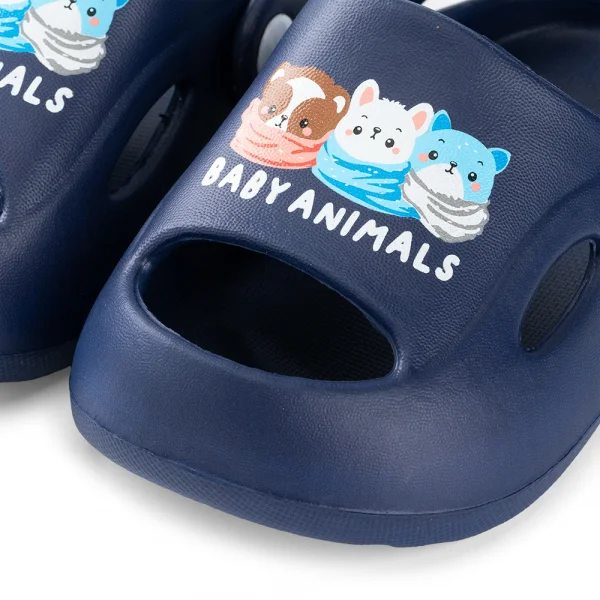 Dép sục bé trai Animo A2312_JK003 (19-23,Xanh đậm)