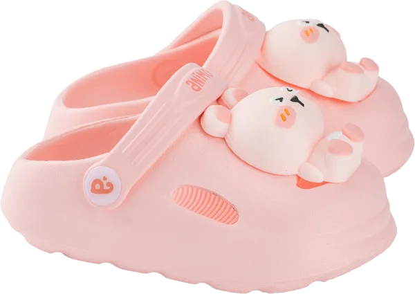 Dép sục bé gái Animo A2312_JK002 (19-23,Hồng)