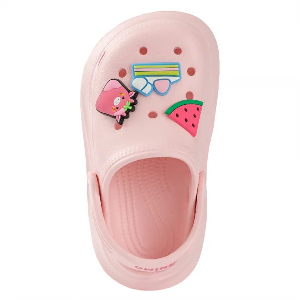 Dép sục bé gái Animo A2312_JK001 (21-25,Hồng)