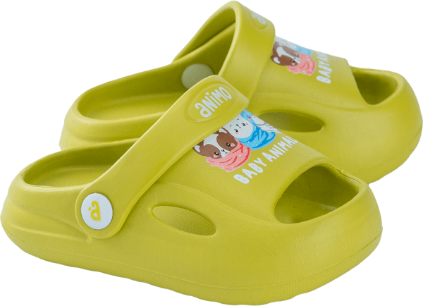 Dép sục Animo A2312_JK003 (19-23,Xanh lá mạ)