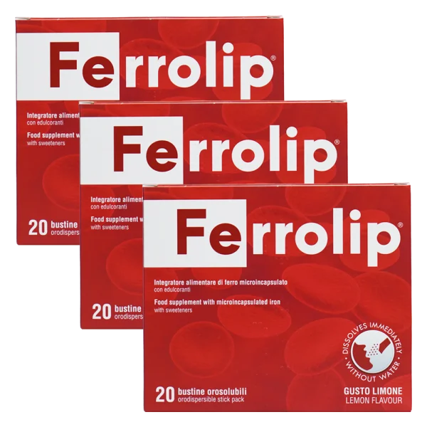 Combo 3 thực phẩm bảo vệ sức khỏe Ferrolip