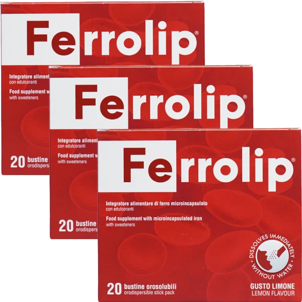 Combo 3 thực phẩm bảo vệ sức khỏe Ferrolip