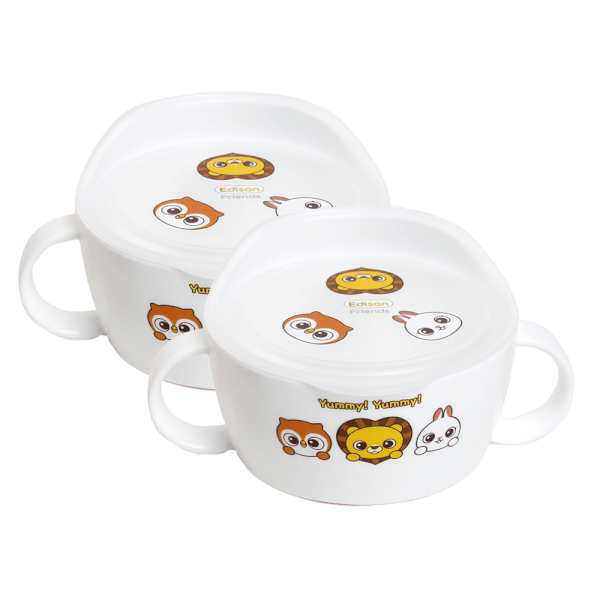 Combo 2 Chén tập ăn Edison Friends (nhỏ)