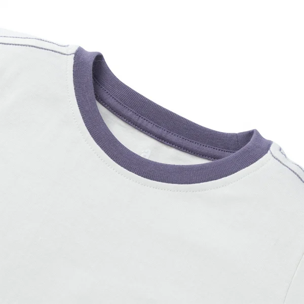 Bộ bé trai ngắn Dino Animo HN1223003 (6M-6Y,Kem phối tím)