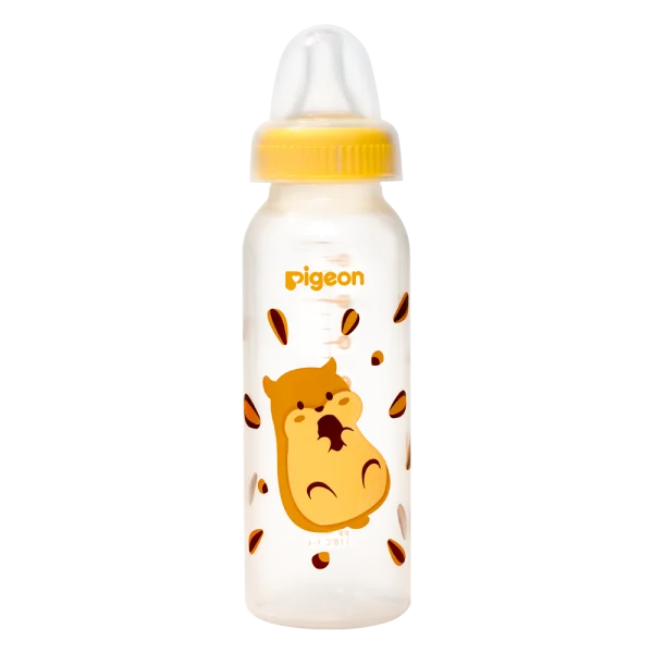 Bình sữa Pigeon PP tiêu chuẩn 240ml  - Hamster