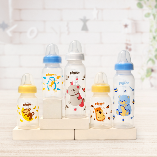 Bình sữa Pigeon PP tiêu chuẩn 240ml  - Hamster