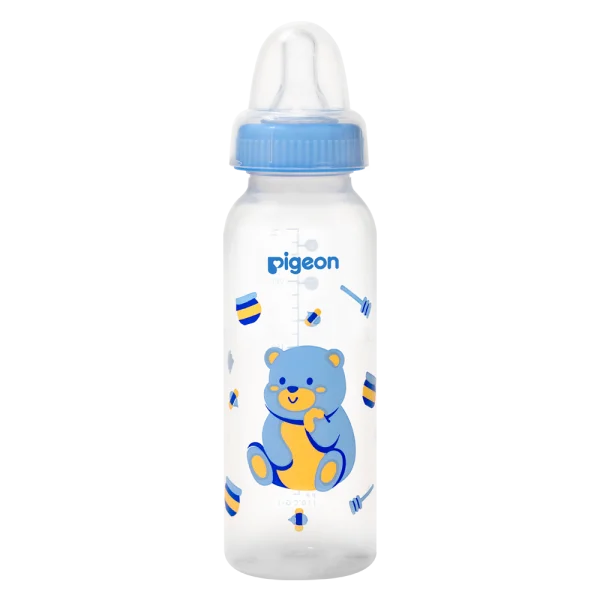Bình sữa Pigeon PP tiêu chuẩn 240ml  - Gấu