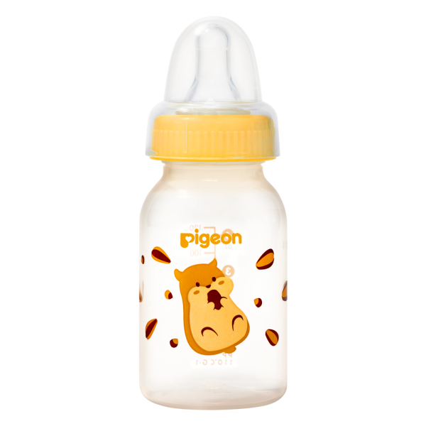 Bình sữa Pigeon PP tiêu chuẩn 120ml  - Hamster