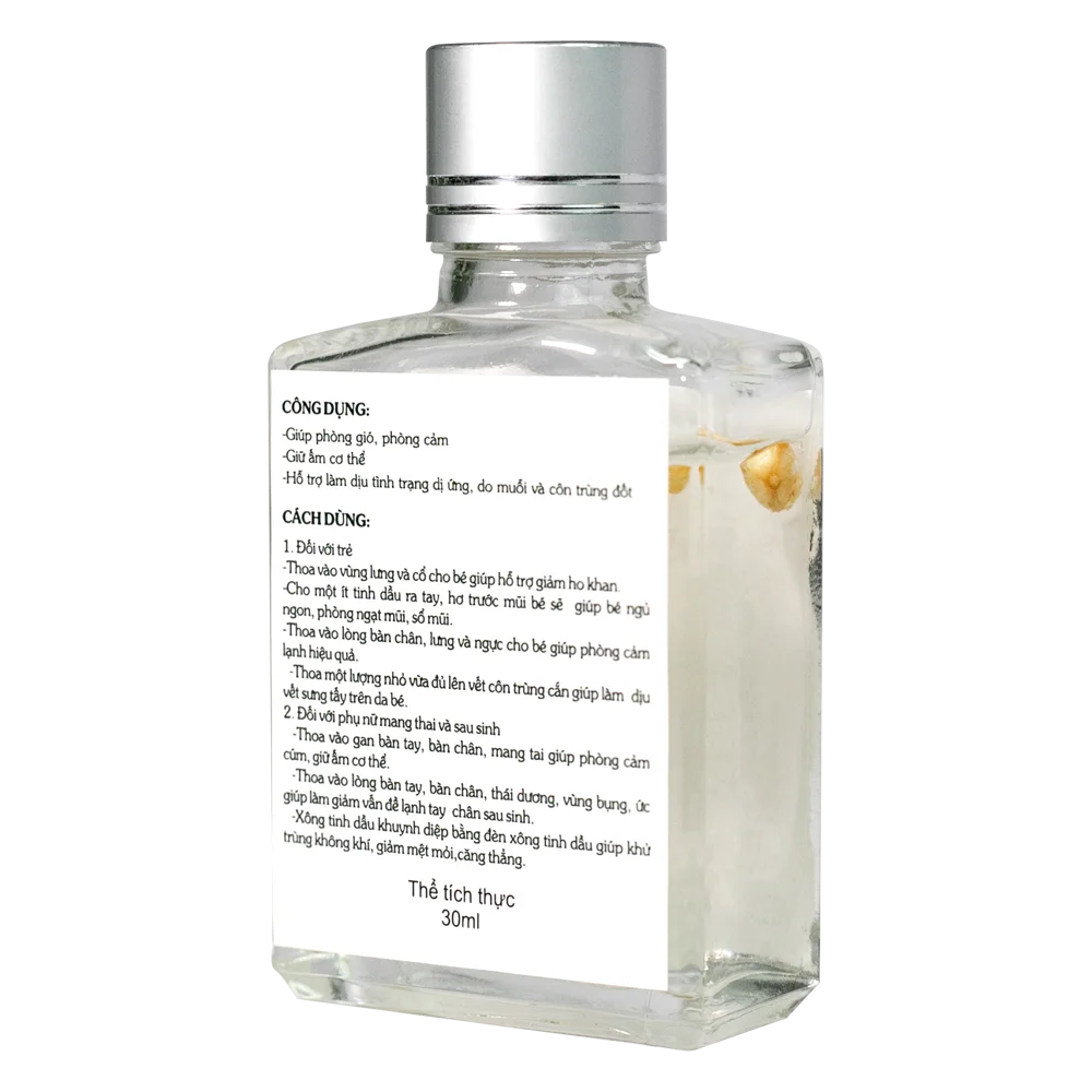 Tinh dầu khuynh diệp ngâm củ nén Mệ Đoan