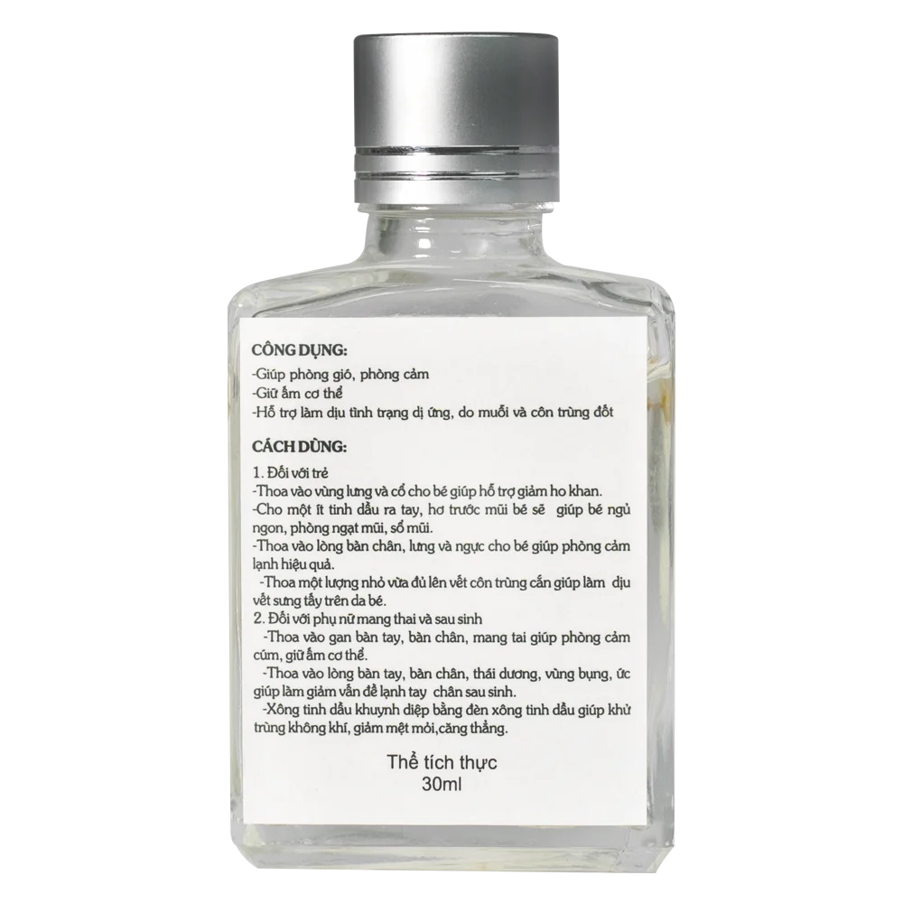 Tinh dầu khuynh diệp ngâm củ nén Mệ Đoan