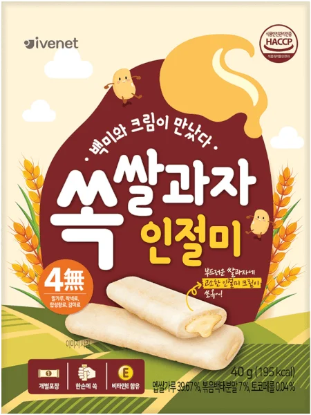 Bánh gạo ngọt Ivenet 40g