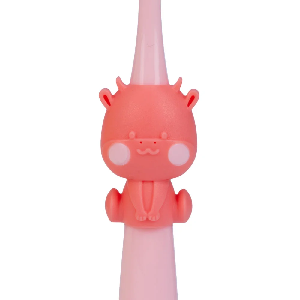 Bộ 2 bàn chải lông tơ Animo (Hồng, vàng, GH-TRMK01)