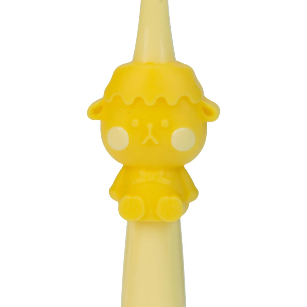 Bộ 2 bàn chải lông tơ Animo (Hồng, vàng, GH-TRMK01)