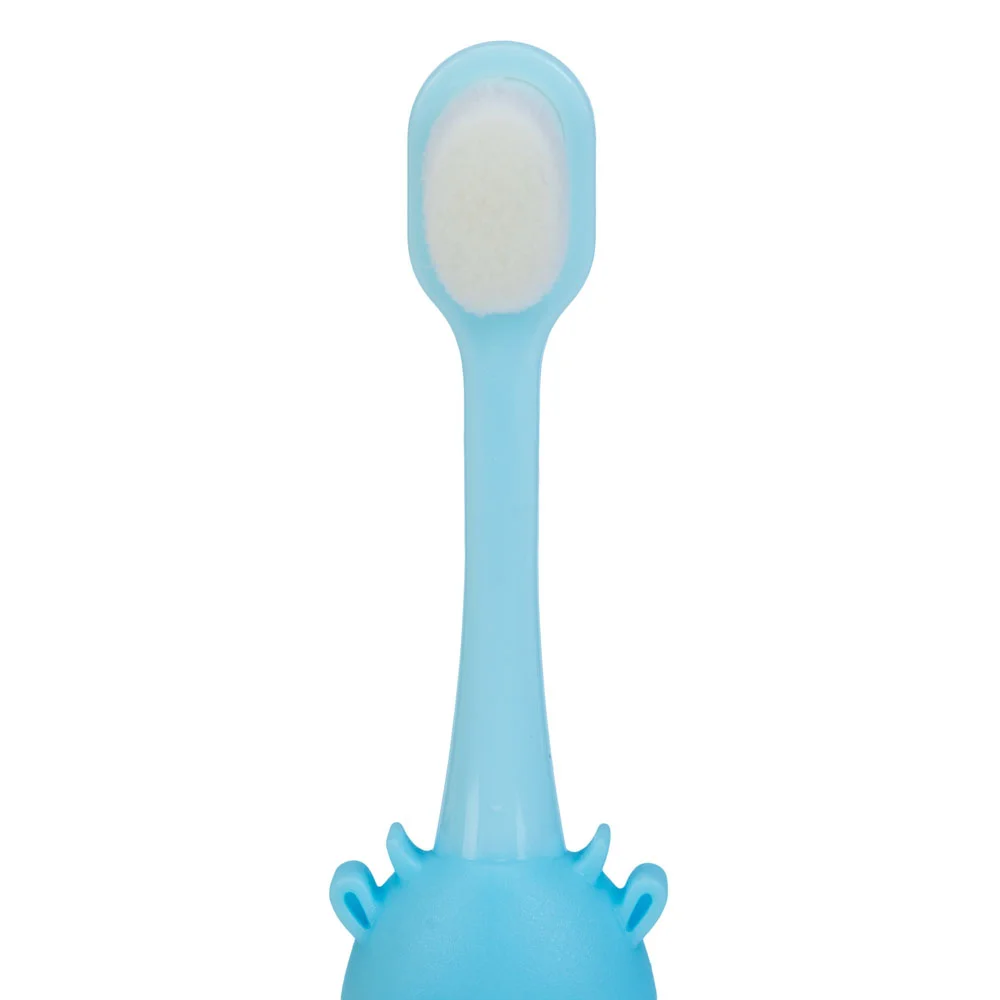 Bộ 2 bàn chải lông tơ Animo (Xanh dương, vàng, GH-TRMK01)