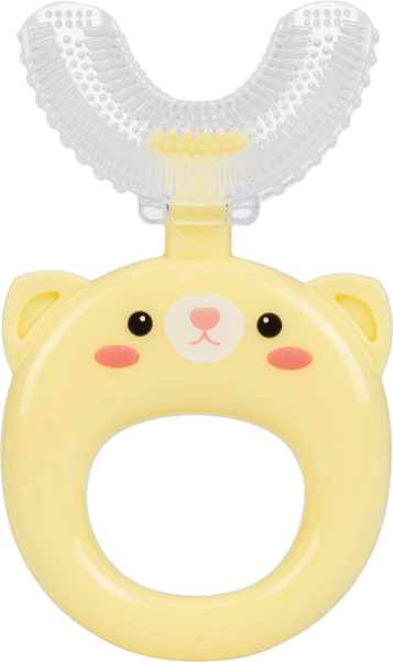 Bàn chải chữ U silicone Animo (Vàng, GH-TRMKU01)