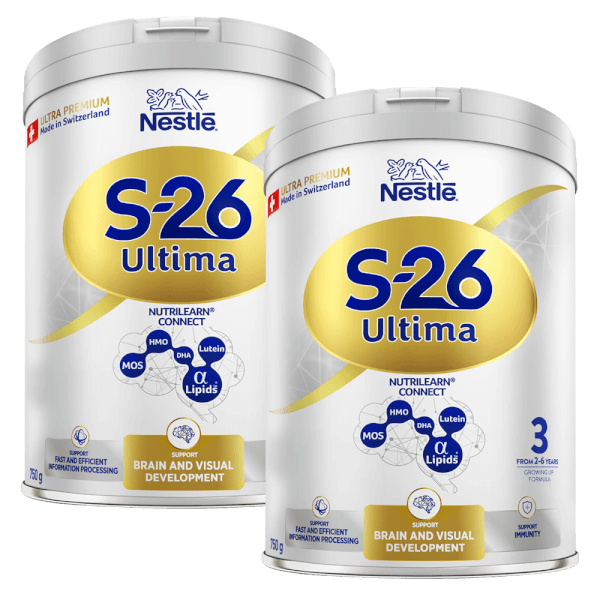 Combo 2 Sữa Nestle S-26 ULTIMA số 3 750g (2 - 6 tuổi)