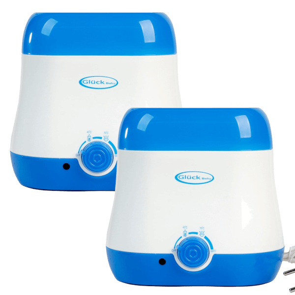 Combo 2 Máy hâm sữa 2 bình Gluck GN05 Xanh da trời