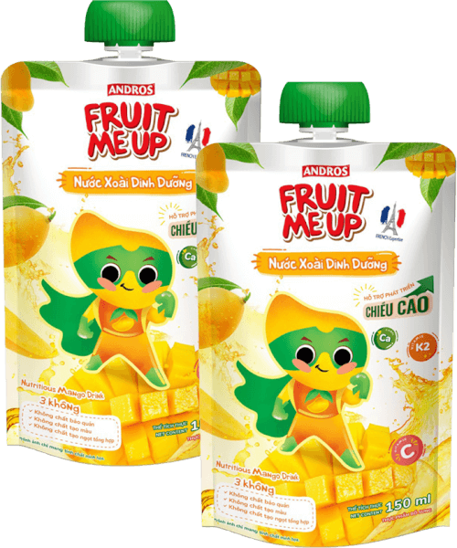 Combo 2 Fruit Me Up Nước Xoài Dinh Dưỡng 150ml/Fruit Me Up Nutrious Mango drink 150ml