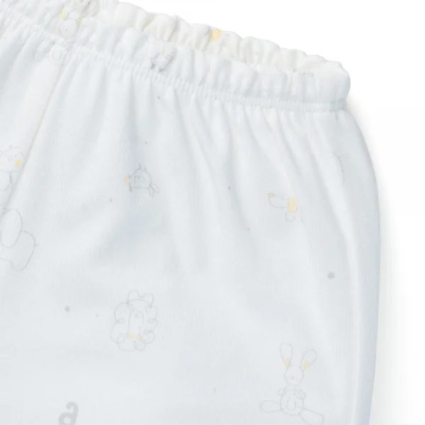 Set 2 Bộ kháng khuẩn Modal ngắn Cầu vồng Animo VD1023002 (0-24M,Vàng)