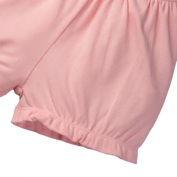 Bộ bé gái ngắn Niko Animo VD1223058 (6M-6Y,Hồng)