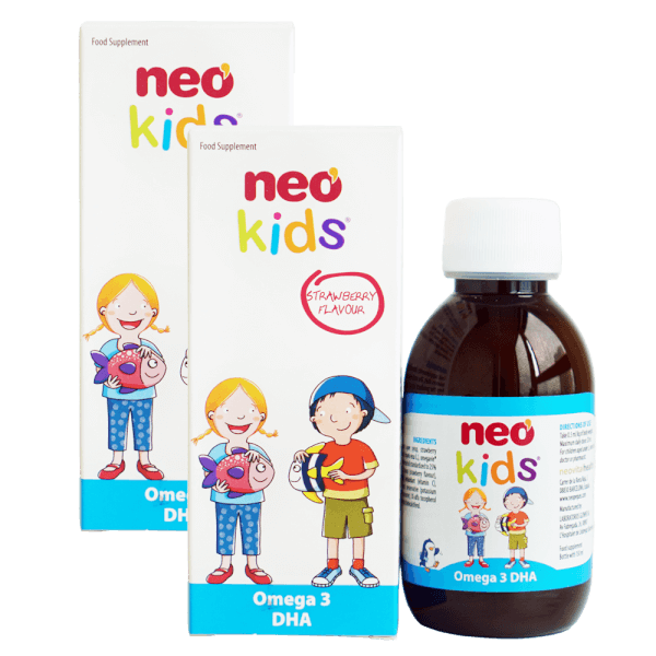 Combo 2 Thực phẩm bảo vệ sức khoẻ NEO KIDS OMEGA 3 DHA