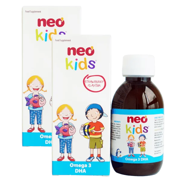 Combo 2 Thực phẩm bảo vệ sức khoẻ NEO KIDS OMEGA 3 DHA