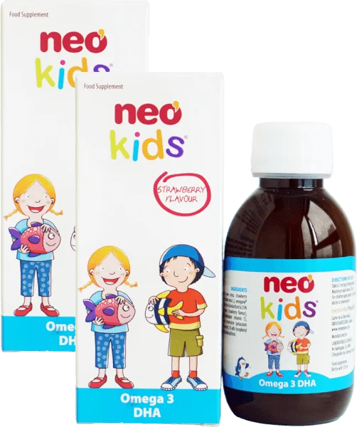 Combo 2 Thực phẩm bảo vệ sức khoẻ NEO KIDS OMEGA 3 DHA