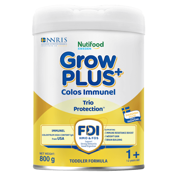 Sản phẩm dinh dưỡng công thức GrowPLUS+ Colos Immunel 1+, 800g (1-2 tuổi)