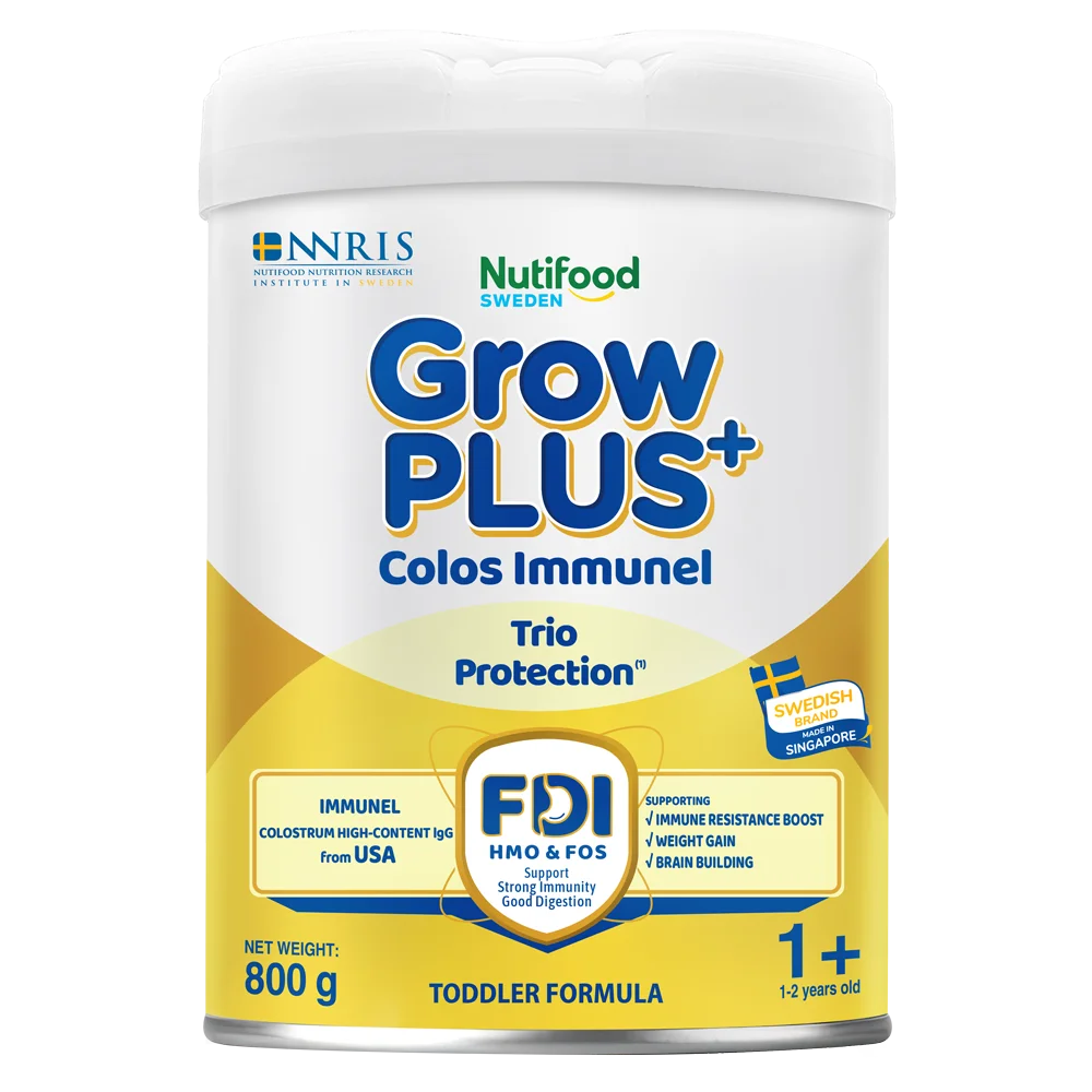 Sản phẩm dinh dưỡng công thức GrowPLUS+ Colos Immunel 1+, 800g (1-2 tuổi)