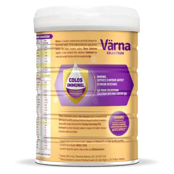 Combo 2 lon Sữa Nutifood Varna Colostrum 850g