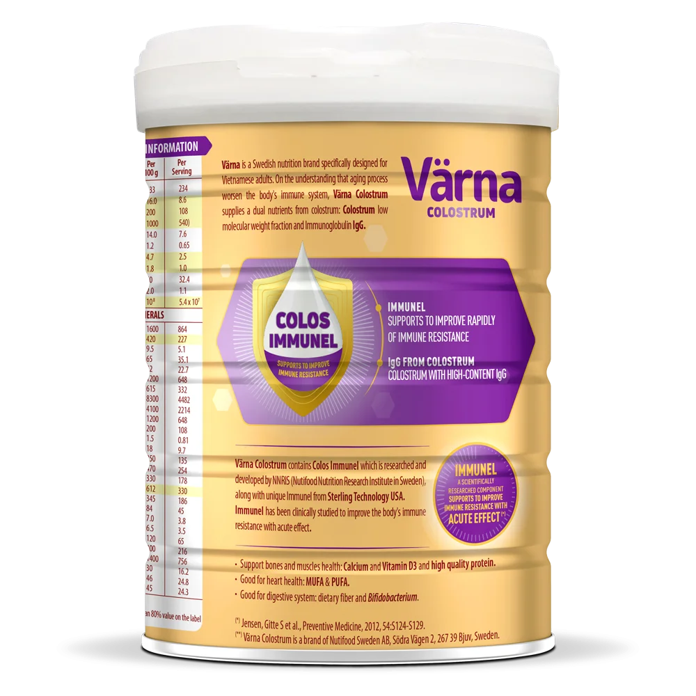 Combo 2 lon Sữa Nutifood Varna Colostrum 850g