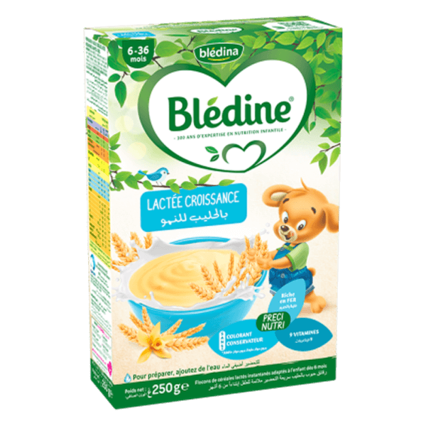 Bột ăn dặm Bledina vị sữa 250g (cho bé từ 6 tháng tuổi)