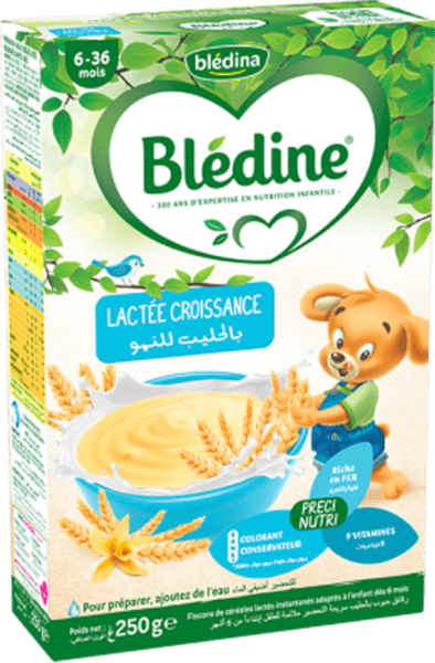 Bột ăn dặm Bledina vị sữa 250g (cho bé từ 6 tháng tuổi)