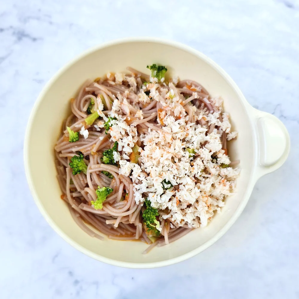 Combo 2 Mì ăn dặm Hakubaku - Mì Baby Somen vị khoai lang