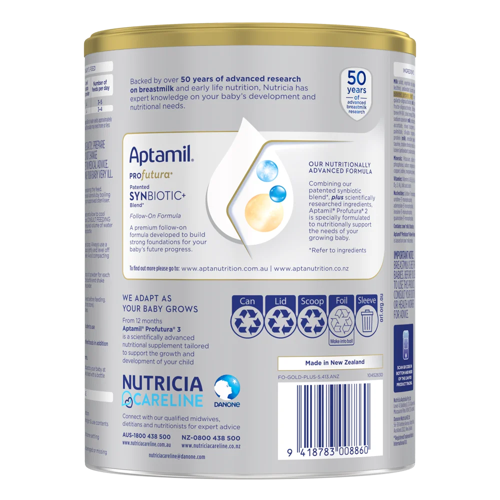 Sữa Aptamil Profutura Úc số 2 900g (6-12 tháng)