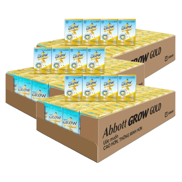 Combo 3 Thùng Abbott Grow Gold hương vani 110ML - Lốc 4 hộp