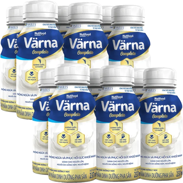 Combo 2 Sữa Nutifood Varna Complete 237ml (lốc 6 chai)