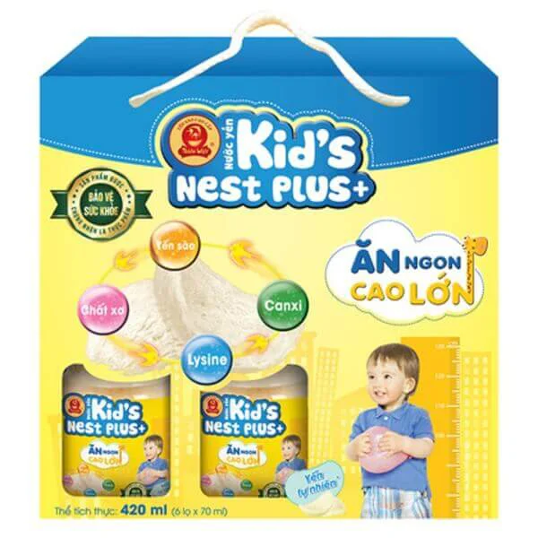 LCLO NUOC YEN KIDNESTPLUS 70ML 6X5 Y15% Growth + Quà KM
