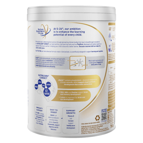 Sữa Nestle S-26 ULTIMA số 2 750g (12 - 24 tháng)