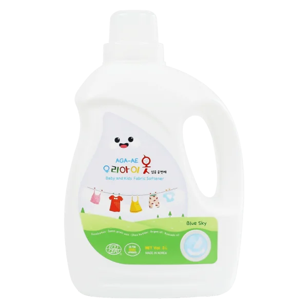 Combo 2 Nước xả Hàn Quốc Aga-ae cho bé - Blue Sky 3L