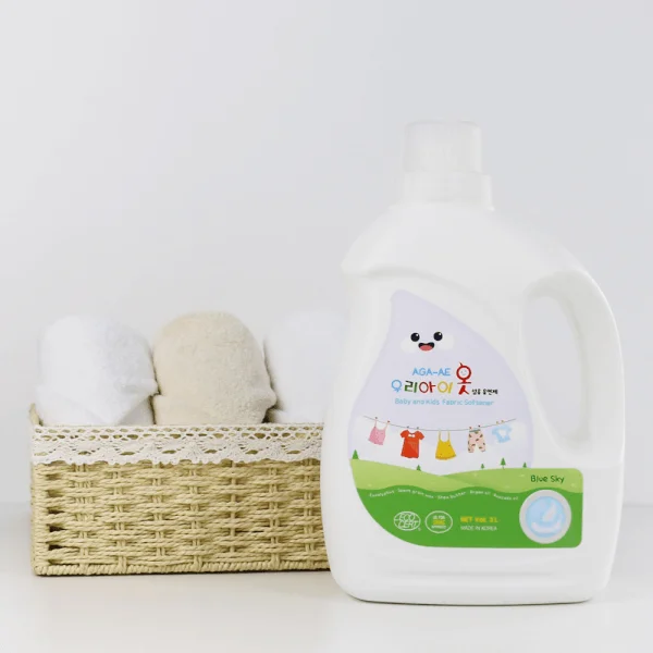 Combo 2 Nước xả Hàn Quốc Aga-ae cho bé - Blue Sky 3L