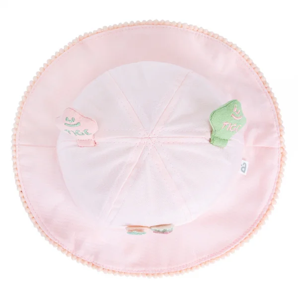 Nón em bé gái vành tròn Animo A2312_MN001 (44cm,Hồng)