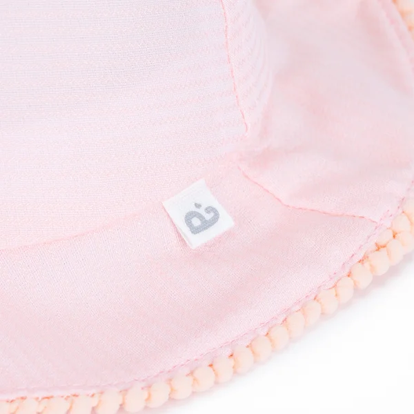 Nón em bé gái vành tròn Animo A2312_MN001 (44cm,Hồng)