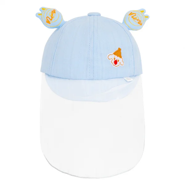 Nón lưỡi trai khăn voan bé trai Animo A2312_MN015 (44cm,Xanh)