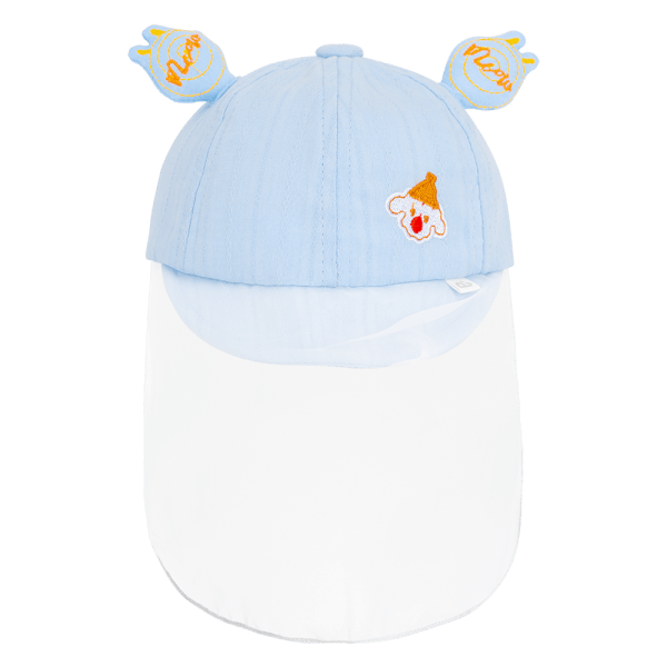 Nón lưỡi trai khăn voan bé trai Animo A2312_MN015 (44cm,Xanh)