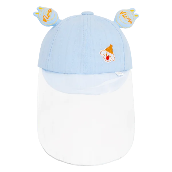 Nón lưỡi trai khăn voan bé trai Animo A2312_MN015 (44cm,Xanh)