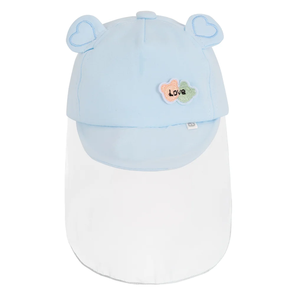 Nón lưỡi trai khăn voan bé trai Animo A2312_MN012 (44cm,Xanh)