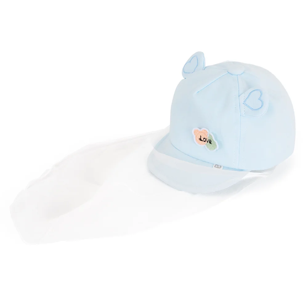 Nón lưỡi trai khăn voan bé trai Animo A2312_MN012 (44cm,Xanh)